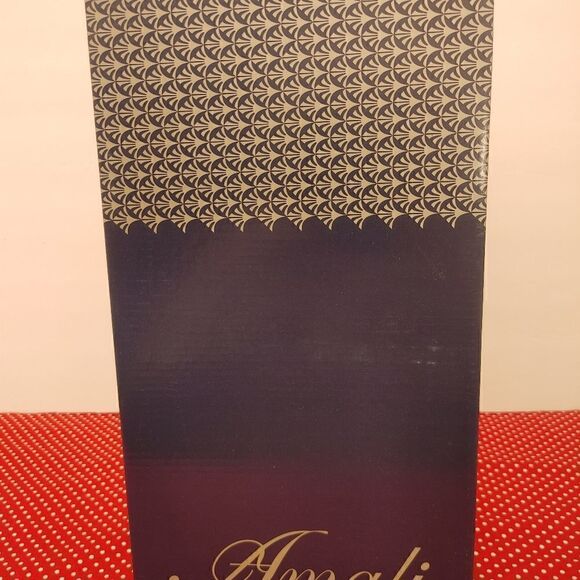MEN\'S AMALI VELVET SMOKER WITH RHINESTONE EMBELLISHED STRAP.